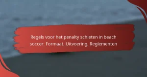Regels voor het penalty schieten in beach soccer: Formaat, Uitvoering, Reglementen